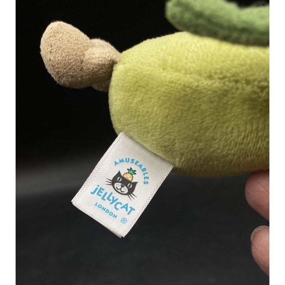 Jellycat 5” Amuseables Joined Pair of Olives Plush Lovey - Picture 5 of 7